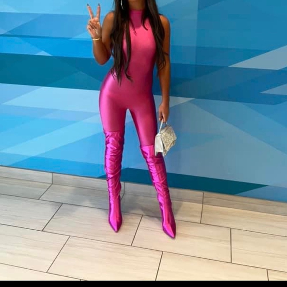Public desire thigh boots sz 8 brand new